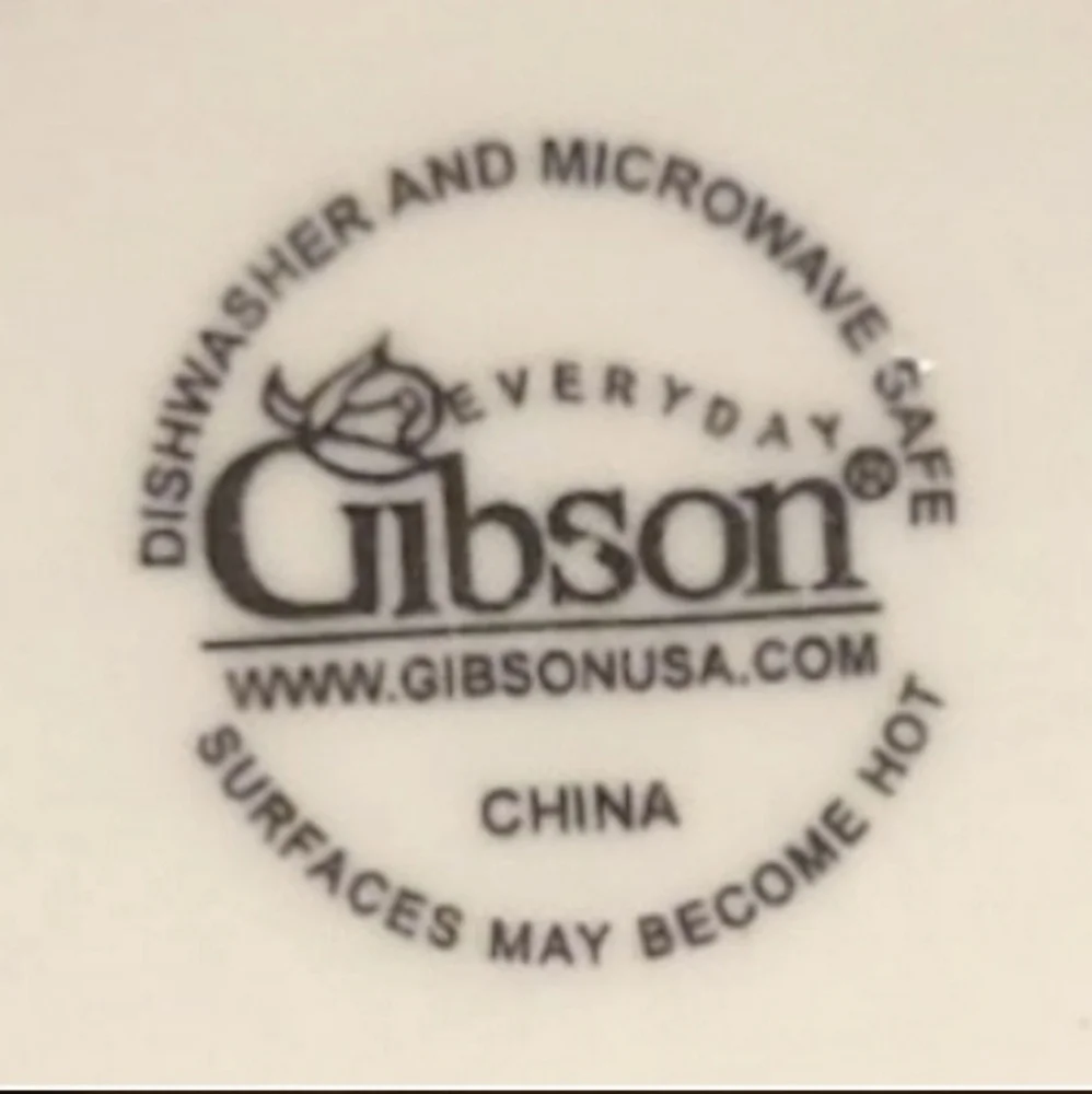 1 Vtg 2000-09 Everyday Gibson Housewares Windham Cereal Soup Bowl Cobalt Blue